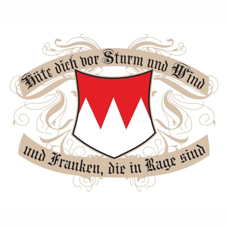 Spaß Kostet Aufkleber Hüte Dich Franken (Wetterfest) von Spaß Kostet