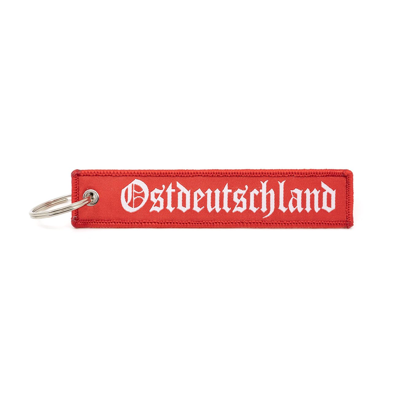 Spaß Kostet Schlüsselanhänger Ostdeutschland Rot Weiss Schlüsselband Spaß Kostet Schlüsselanhänger Ostdeutschland Rot Weiss Schlüsselband von Spaß Kostet