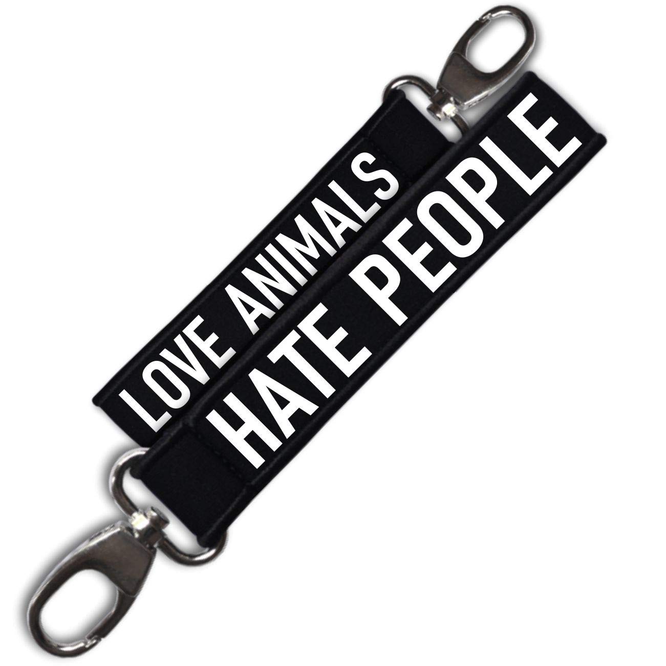 Spaß Kostet Schlüsselanhänger aus Neopren Love Animals Hate People Spaß Kostet Schlüsselanhänger aus Neopren Love Animals Hate People von Spaß Kostet