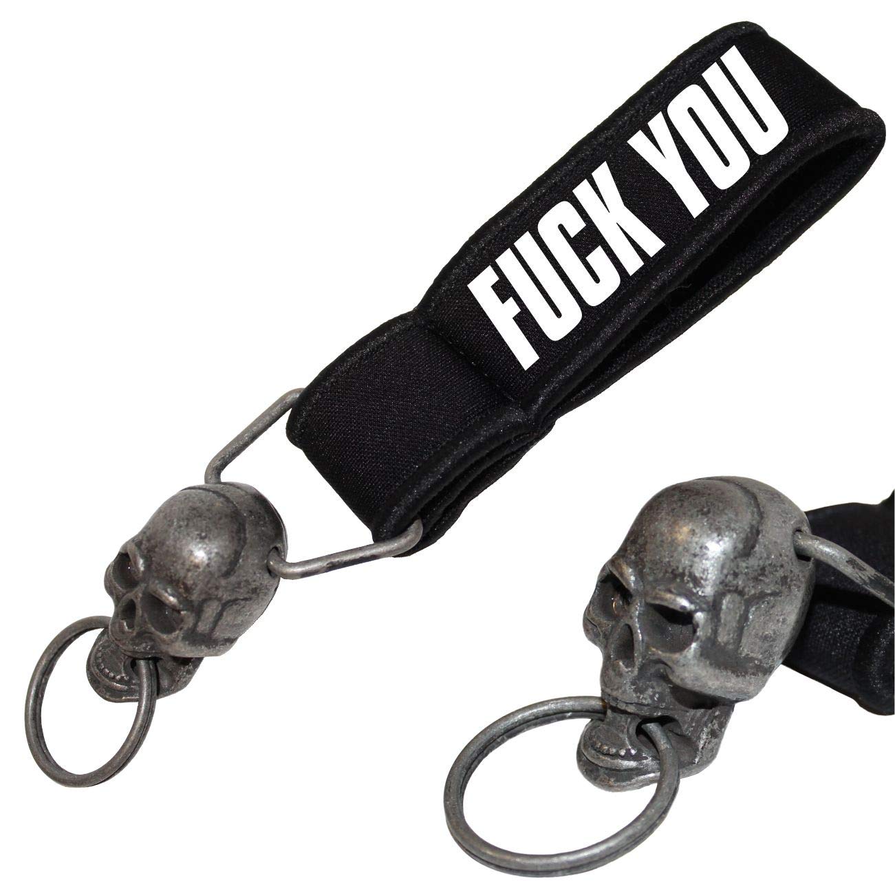 Spaß Kostet Schwerer Schlüsselanhänger Totenkopf Fuck You Spaß Kostet Schwerer Schlüsselanhänger Totenkopf Fuck You von Spaß Kostet