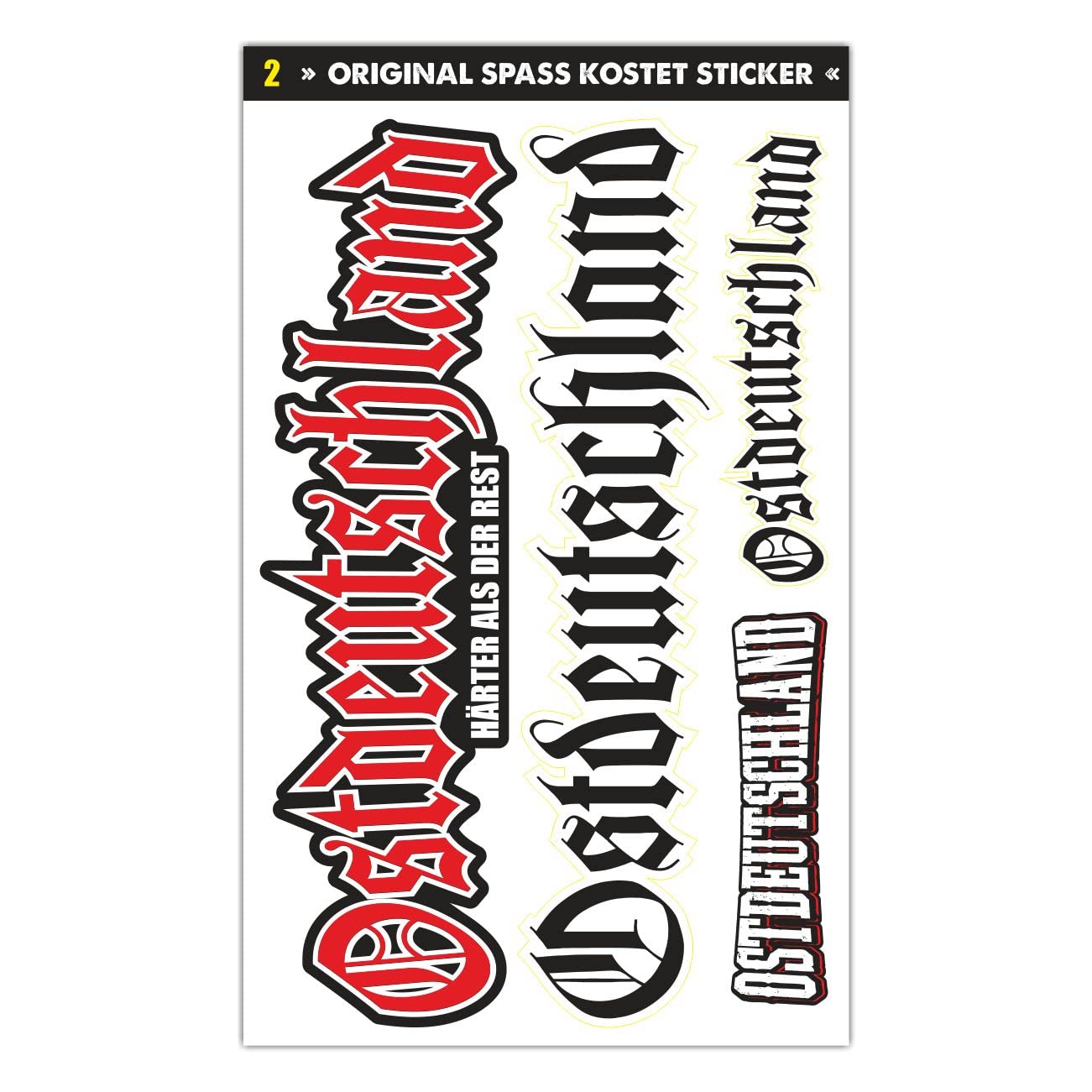 Spaß Kostet Sticker Set Osten Aufkleber Spaß Kostet Sticker Set Osten Aufkleber von Spaß Kostet