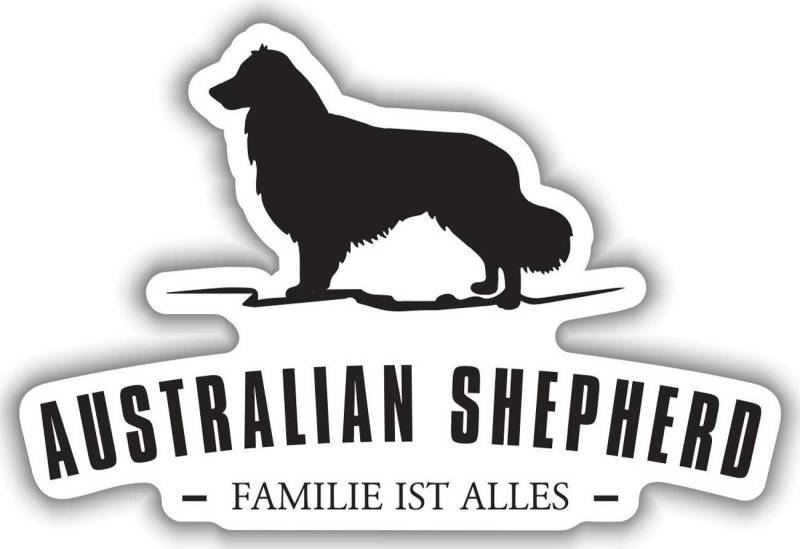 Aufkleber Australian Shepherd wetterfester von Spaß Kostet