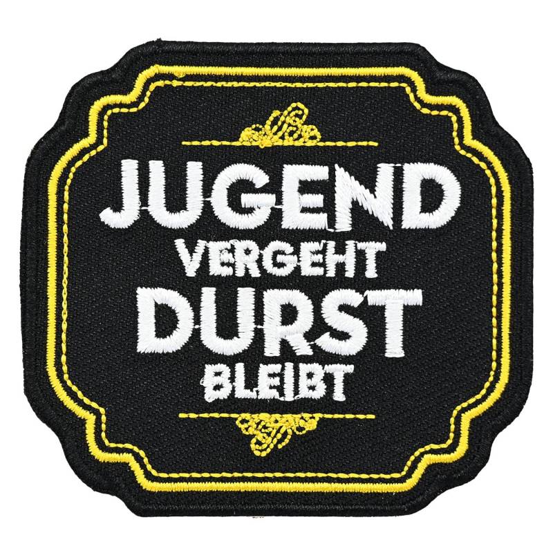 Spaß Kostet Aufnäher Aufbügler Patch Jugend vergeht Durst bleibt von Spaß Kostet