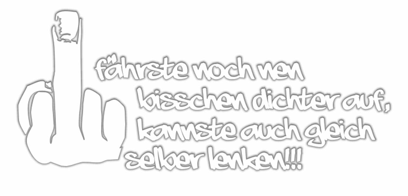 Wetterfester Aufkleber willst selber lenken 18 oder 70 cm Spruch Sprüche Auto Wetterfester Aufkleber willst selber lenken 18 oder 70 cm Spruch Sprüche Auto von Spaß Kostet