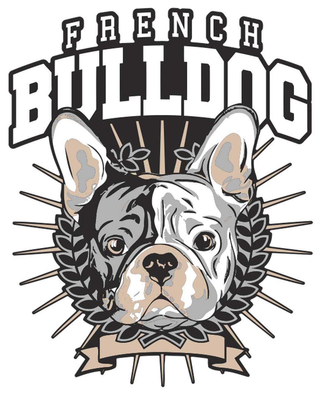 wetterfester Aufkleber French Bulldog BOSS von Spaß Kostet