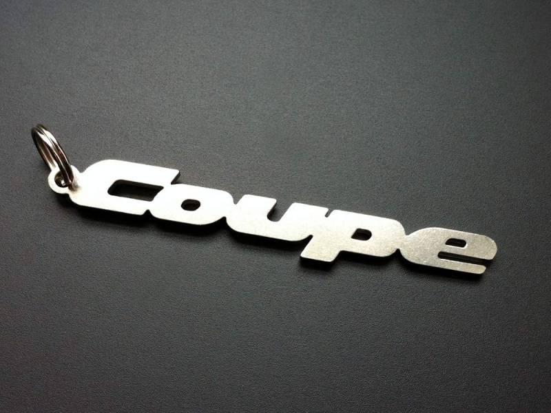 Coupe Schlüsselanhänger Emblem aus Edelstahl hochwertig von Special Parts