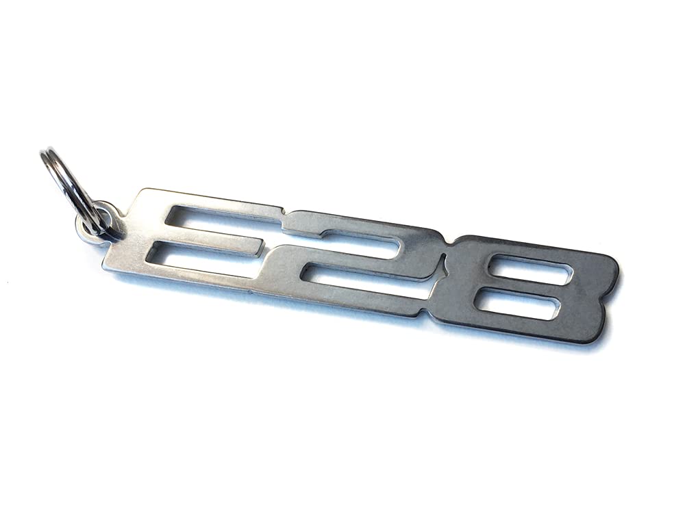 E28 Emblem als Schlüsselanhänger aus Edelstahl hochwertig von Special Parts