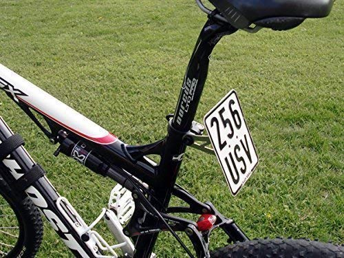 Kennzeichenhalter für E-Bike Ebike Elektro-Fahrrad Nummernschildhalter Versicherungskennzeichen Halter universal von Special Parts
