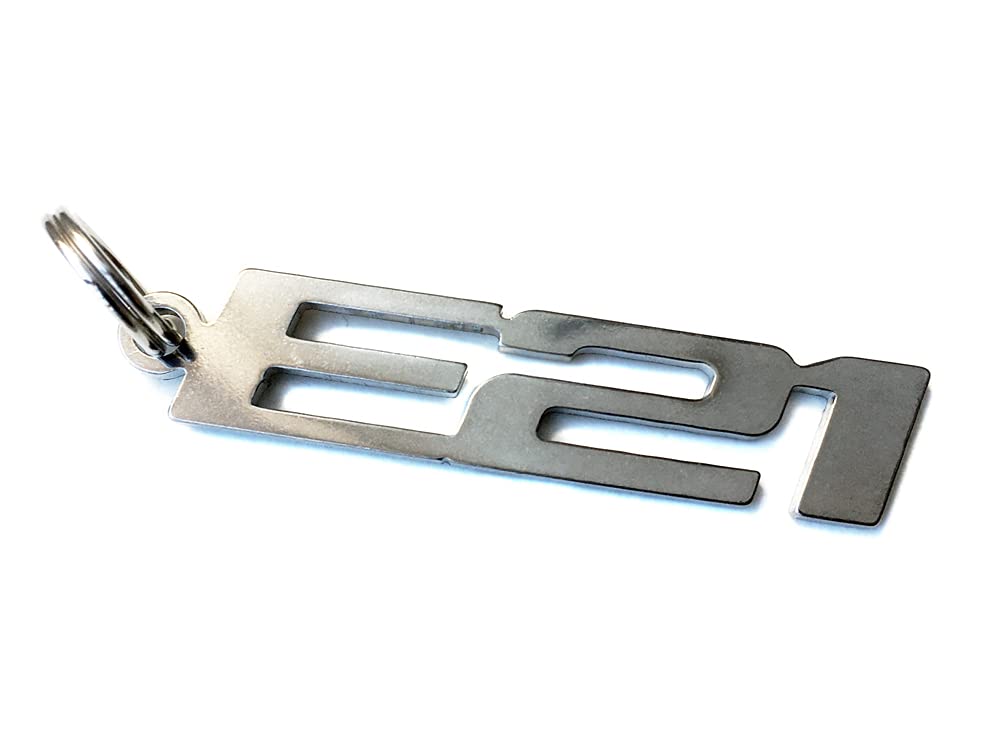 Schlüsselanhänger E21 aus hochwertigem Edelstahl poliert für 3er 315 316 318 318i 320 323 M10 M20 Coupe von Special Parts