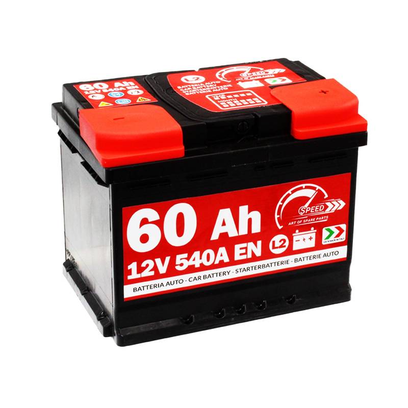 Speed AUTOBATTERIE L2 ORIGINAL - 60AH 12V 540A EN von SMC