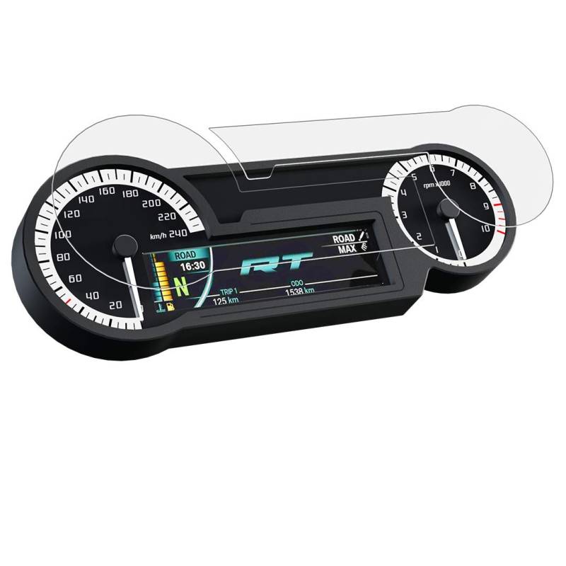Speedo Angels Displayschutzfolie Tachoschutzfolie für R1200RT (2014-2018) 2 x Ultra Klar von Speedo Angels