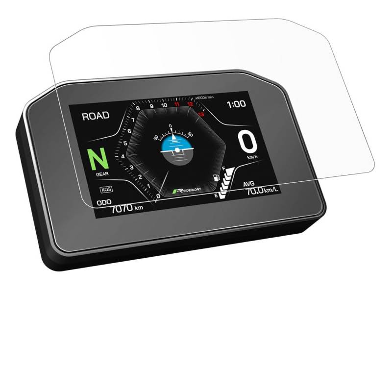 Speedo Angels Displayschutzfolie kompatibel mit KAWASAKI Z900 (2025-) 2 x Entspiegelt von Speedo Angels