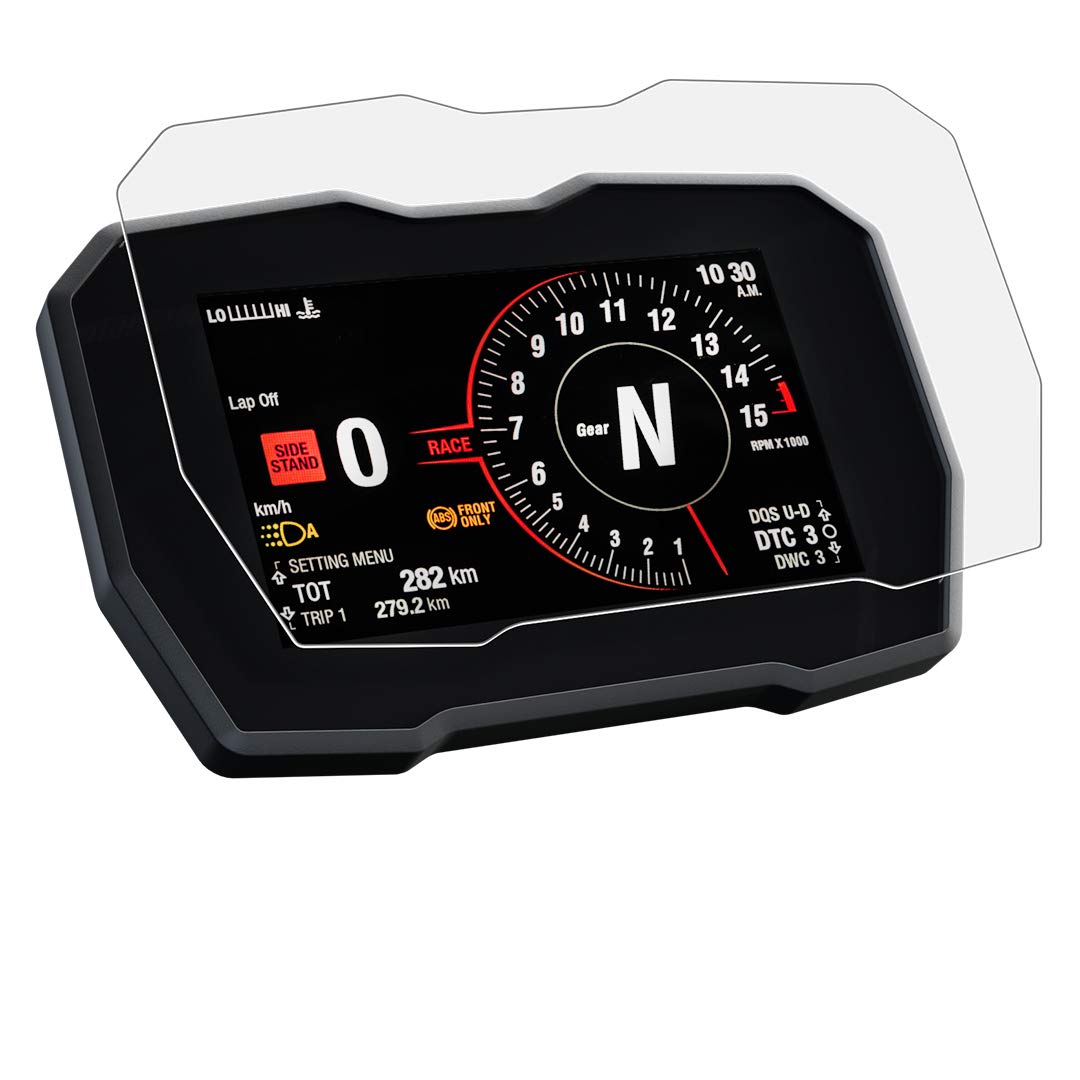 Speedo Angels Displayschutzfolie für MULTISTRADA V4 (2021-) 1 x Ultra Klar & 1 x Entpiegelt von SpeedoAngels