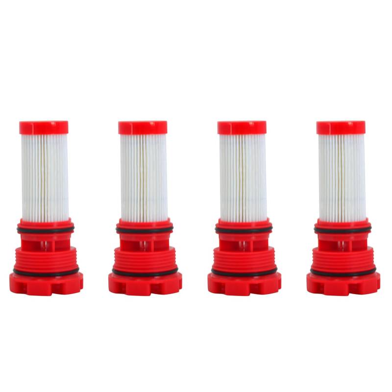 Speesy 4X Neuer Roter Kraftstofffilter Für Mercury Optimax/Verado-Motoren 8M0020349 884380T von SPeesy