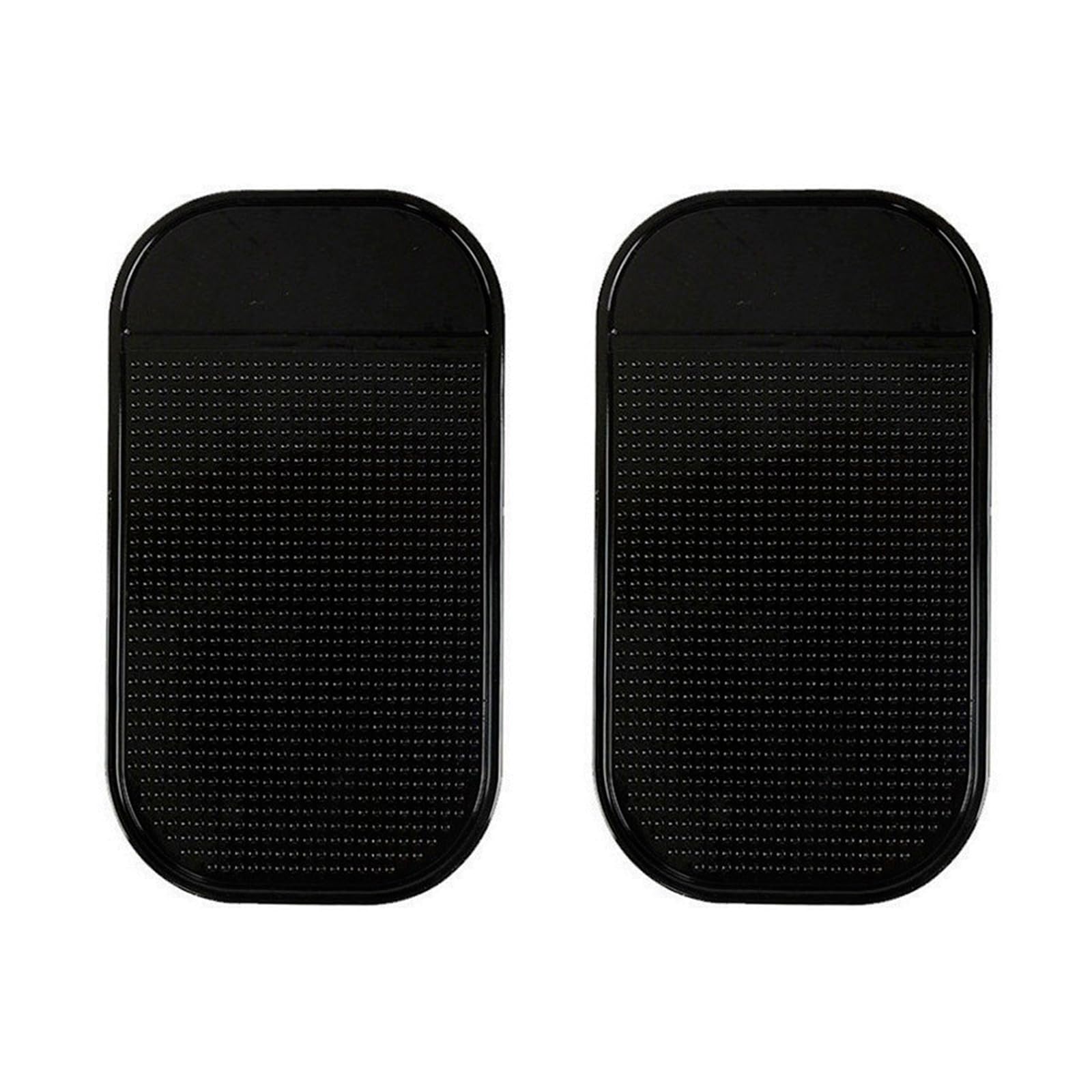 2 Stück Antirutschmatte Auto Armaturenbrett,Waschbar Anti Rutsch Pads Auto,Schwarz Antirutschmatte Auto Handy,14x8cm Antirutschmatte Armaturenbrett,Wiederverwendbar Antirutschmatte Handy,für Auto von SpetngSake