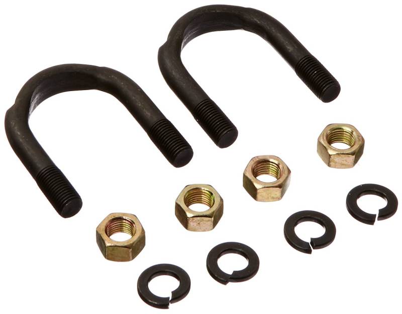 Spicer U-Bügel Kit, U-förmig, Rundkopf, Aluminium, Schwarz, Automotive Universal Joint U-Bolt Kits von Spicer