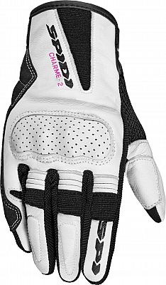 Spidi Charme 2, Handschuhe Damen - Schwarz/Weiß - XL von Spidi