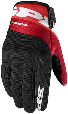 Spidi Flash-KP, Handschuhe - Schwarz/Rot - XL von Spidi