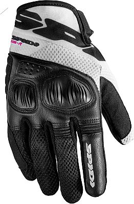 Spidi Flash-R Evo, Handschuhe Damen - Schwarz/Weiß - S Spidi Flash-R Evo, Handschuhe Damen - Schwarz/Weiß - S von Spidi