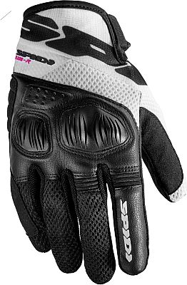 Spidi Flash-R Evo, Handschuhe Damen - Schwarz/Weiß - XS von Spidi