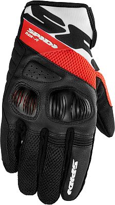 Spidi Flash-R Evo, Handschuhe - Schwarz/Weiß/Rot - L von Spidi
