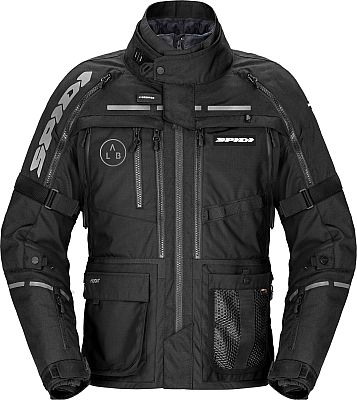 Spidi Hard Track 3, Textiljacke H2Out - Schwarz - M von Spidi