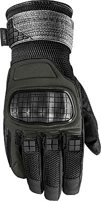 Spidi Rainwarrior 2, Handschuhe H2Out - Schwarz/Dunkelgrün/Grau - M von Spidi