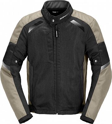 Spidi Tek Net, Textiljacke - Schwarz/Beige - L von Spidi