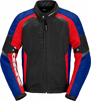Spidi Tek Net, Textiljacke - Schwarz/Rot/Blau - 4XL Spidi Tek Net, Textiljacke - Schwarz/Rot/Blau - 4XL von Spidi