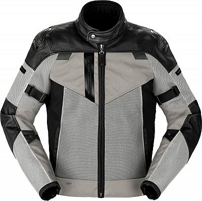 Spidi Vent Pro, Leder-/Textiljacke H2Out - Hellgrau/Schwarz - 52 Spidi Vent Pro, Leder-/Textiljacke H2Out - Hellgrau/Schwarz - 52 von Spidi