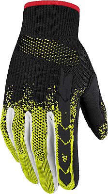 Spidi X-Knit, Handschuhe - Schwarz/Neon-Gelb - L von Spidi