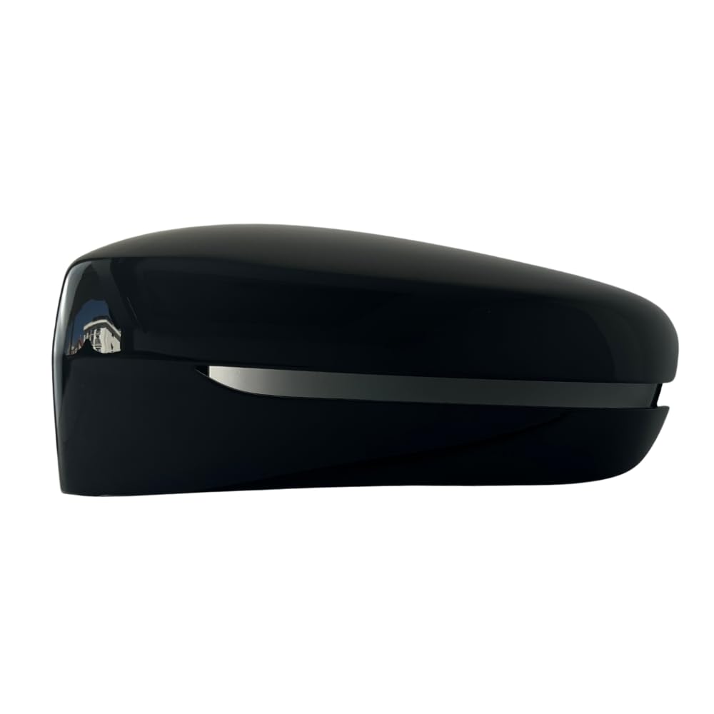 Spieg Links Außenspiegelkappe Ersatz für BMW G30 G31 2017-2023 Schwarz Glänzend - Piano Black (Fahrerseite) von Spieg rear view mirrors