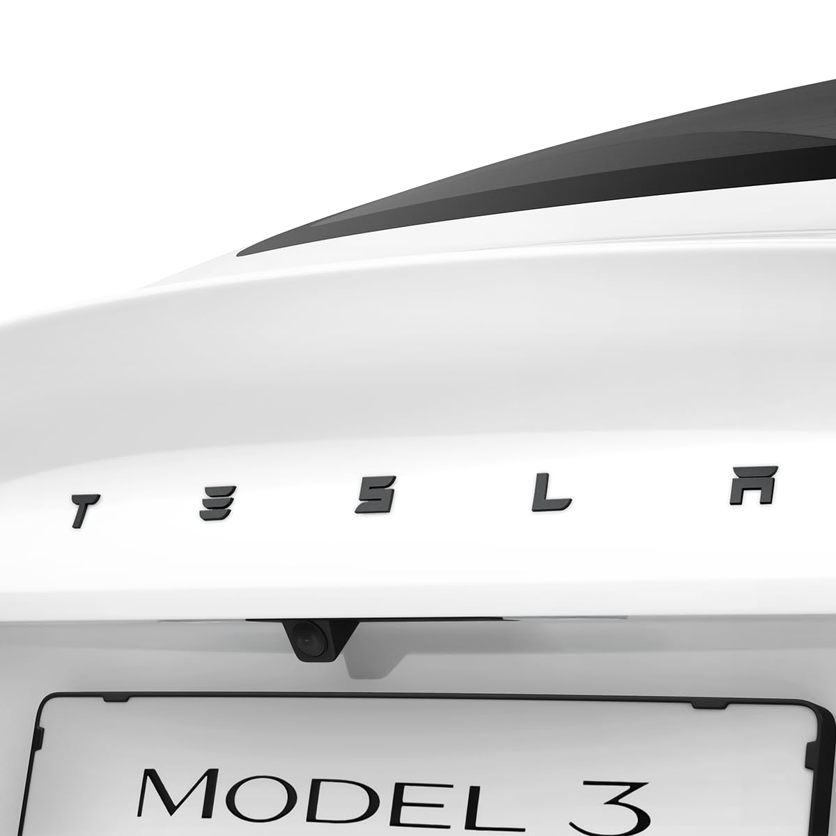 Spigen Tesla Model 3 Highland 2024 Hinteres Emblem Logo Aufkleber, Perfekte Anpassung und Abdeckung, Einfache Installation, Kompatibel mit Tesla Model 3 Highland 2024 Zubehör - Schwarz Spigen Tesla Model 3 Highland 2024 Hinteres Emblem Logo Aufkleber, Perfekte Anpassung und Abdeckung, Einfache Installation, Kompatibel mit Tesla Model 3 Highland 2024 Zubehör - Schwarz von Spigen