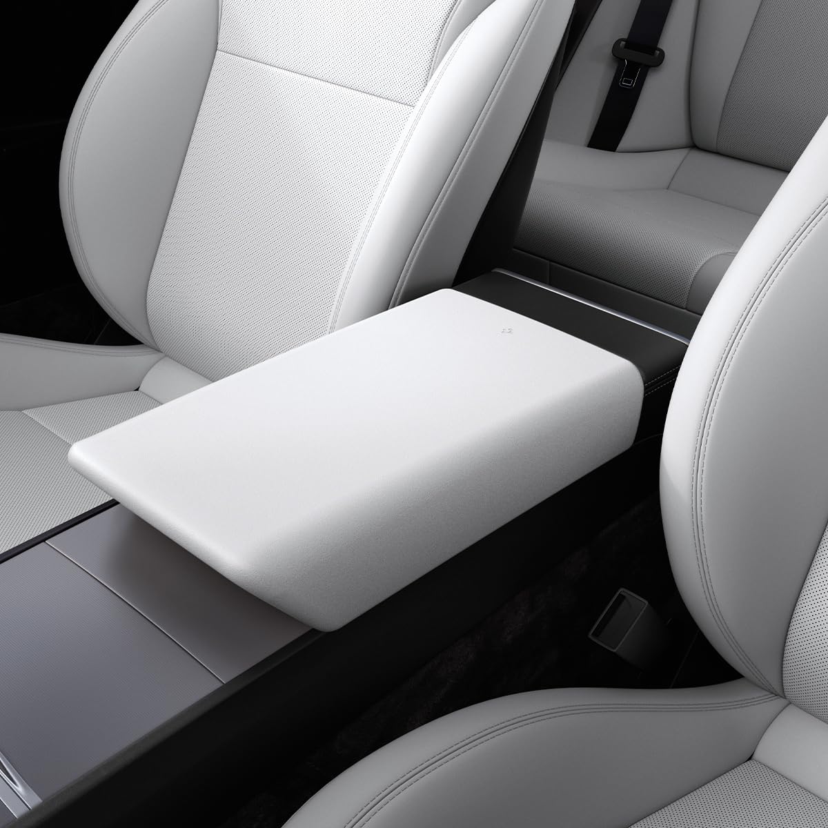 Spigen Tesla Model Y 2025 Juniper Model 3 Highland 2024 2025 Mittelarmlehne Abdeckung, Armlehne Abdeckung Schutzhülle, Langlebig & Wasserfest, Kompatibel mit Model Y Juniper und 3 Highland - Weiß Spigen Tesla Model Y 2025 Juniper Model 3 Highland 2024 2025 Mittelarmlehne Abdeckung, Armlehne Abdeckung Schutzhülle, Langlebig & Wasserfest, Kompatibel mit Model Y Juniper und 3 Highland - Weiß von Spigen