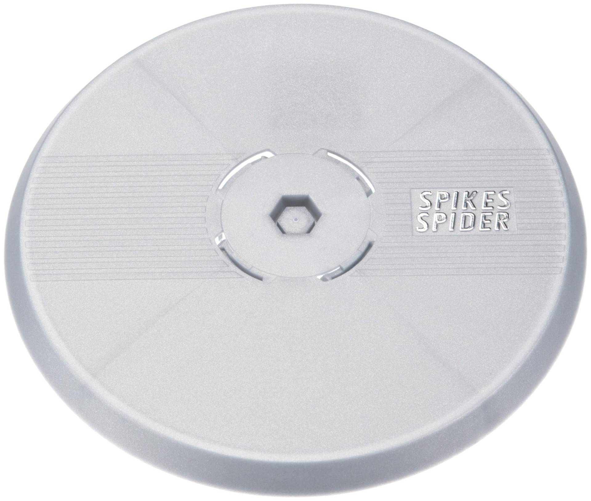 Spikes-Spider 1 Zierscheibe silbergrau Spikes-Spider 1 Zierscheibe silbergrau von Spikes-Spider