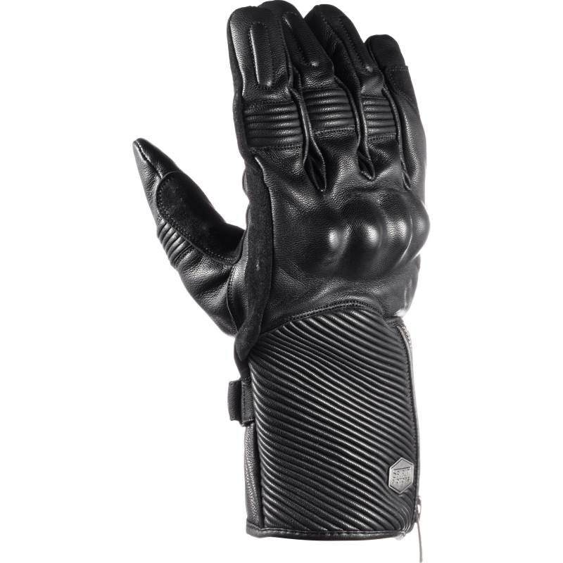 Spirit Motors David Deckhand WP Lederhandschuh lang schwarz 11 Herren von Spirit Motors