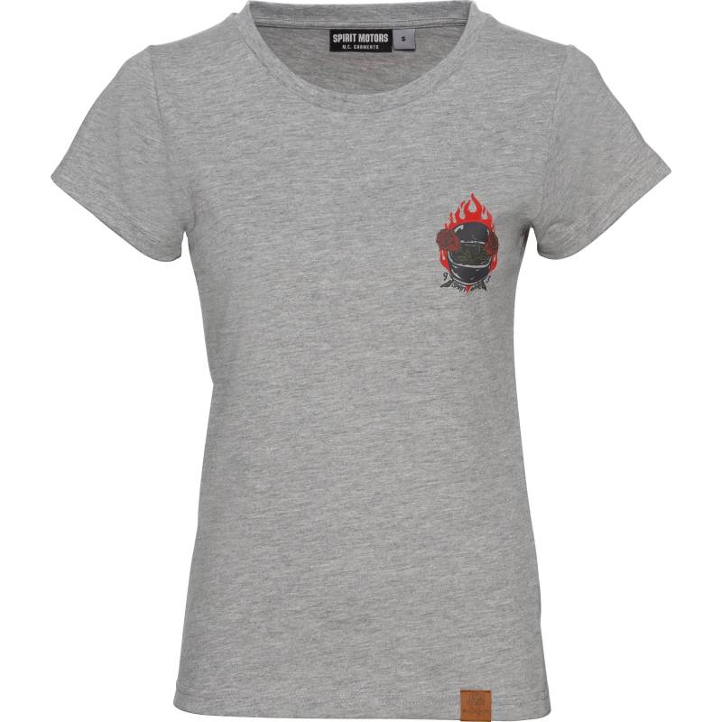 Spirit Motors Eager Ellie Damen T-Shirt grau L Damen von Spirit Motors