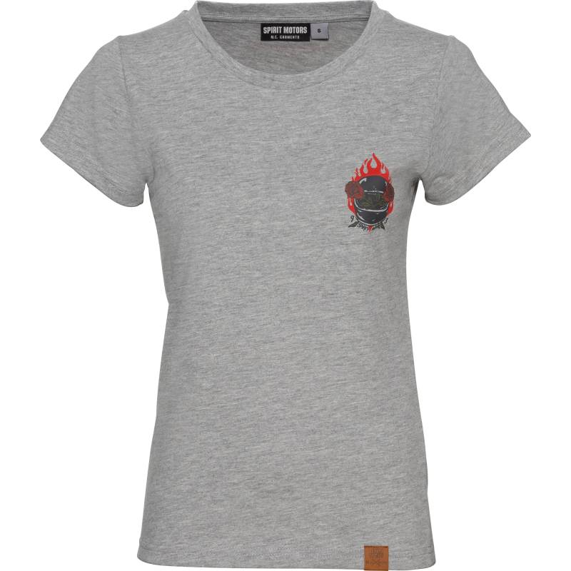 Spirit Motors Eager Ellie Damen T-Shirt grau XL Damen von Spirit Motors