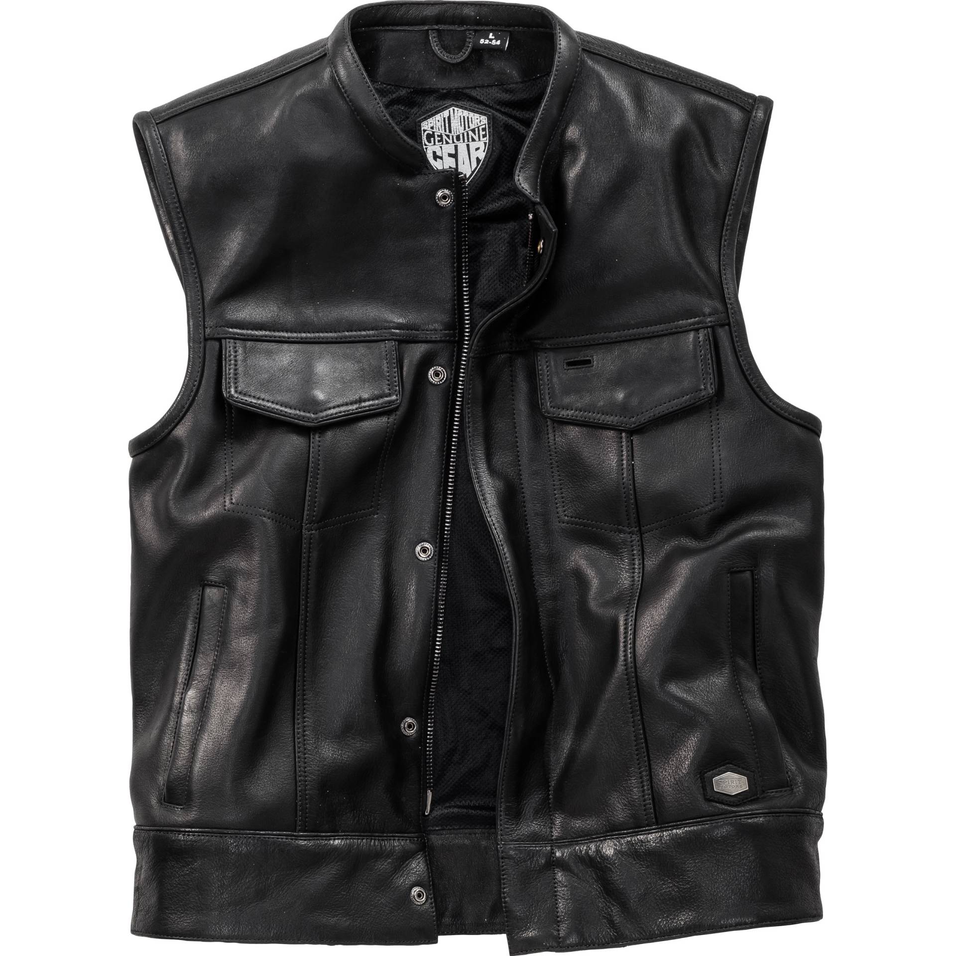 Spirit Motors Lederweste 2.0 schwarz 3XL Herren Spirit Motors Lederweste 2.0 schwarz 3XL Herren von Spirit Motors