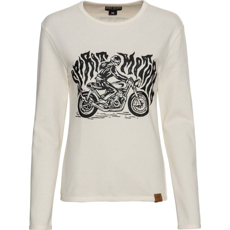 Spirit Motors Racing Ronja Damen Longsleeve weiß XS Damen von Spirit Motors
