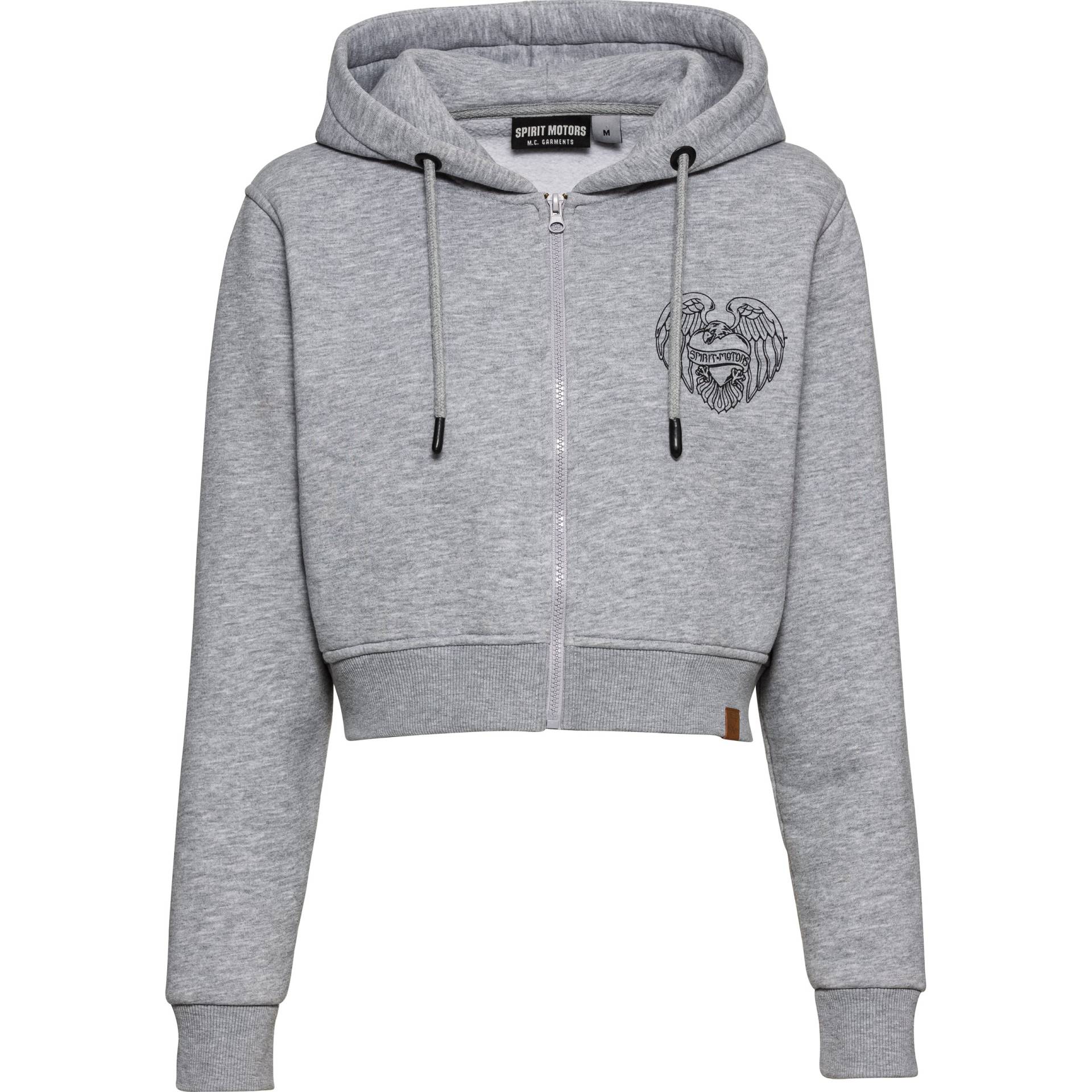 Spirit Motors Speeding Up Jessie Damen Sweatjacke grau melange XXL Damen Spirit Motors Speeding Up Jessie Damen Sweatjacke grau melange XXL Damen von Spirit Motors