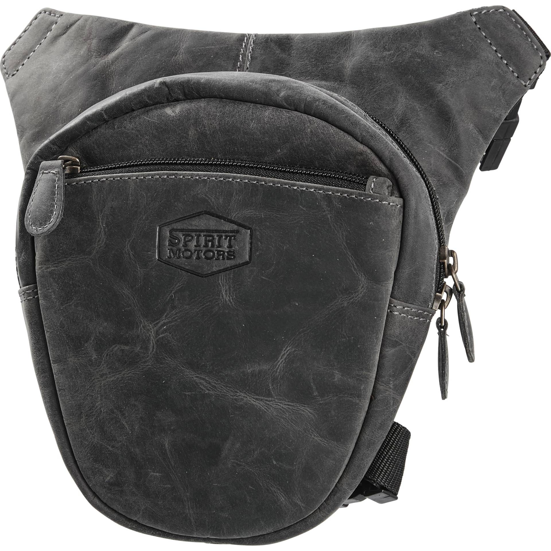 Spirit Motors Vintage Biker-Legbag - Robustes, gewachstes Leder, Universelle Beintasche Spirit Motors Vintage Biker-Legbag - Robustes, gewachstes Leder, Universelle Beintasche von Spirit Motors
