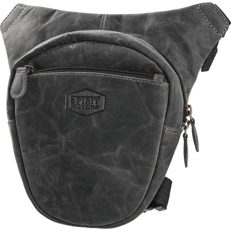 Spirit Motors Vintage Biker-Legbag schwarz von Spirit Motors
