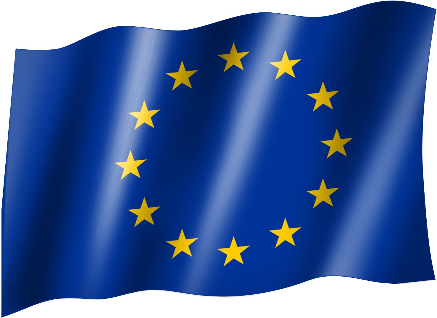 sportfanshop24 Flagge/Fahne Europa Staatsflagge/Landesflagge/Hissflagge mit Ösen 150x90 cm, sehr Gute Qualität von Sportfanshop24