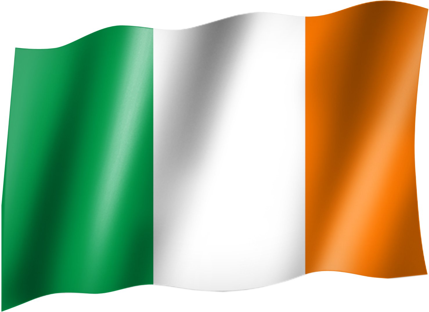 sportfanshop24 Flagge/Fahne Irland Staatsflagge/Landesflagge/Hissflagge mit Ösen 150x90 cm, sehr Gute Qualität von Sportfanshop24