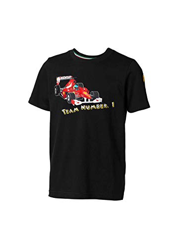 sportwear Ferrari Team Shirt Nummer 1. Scuderia Farbe Schwarz Größe 12 Jahre von sportwear
