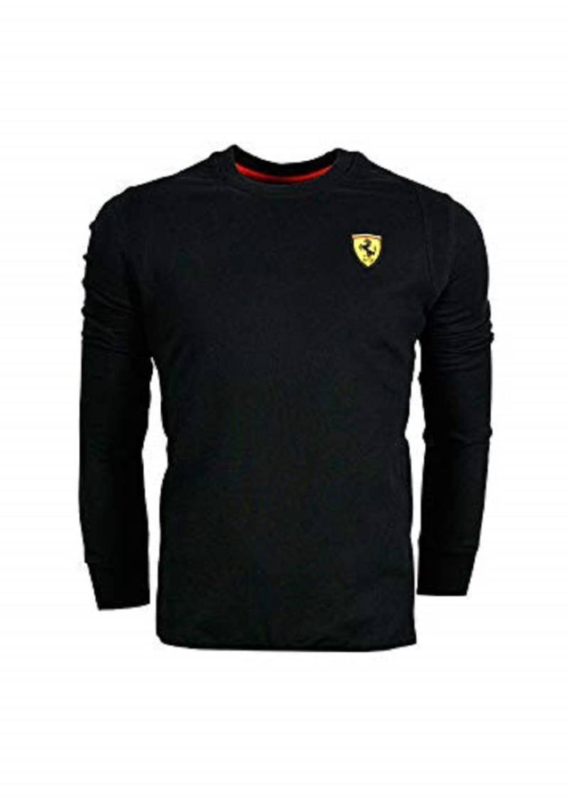 sportwear Shirt Langarm Schwarz Ferrari Scuderia Grösse L von sportwear