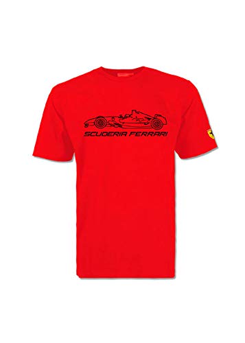 sportwear T Scuderia Ferrari Car Schema Rot Grösse M von sportwear