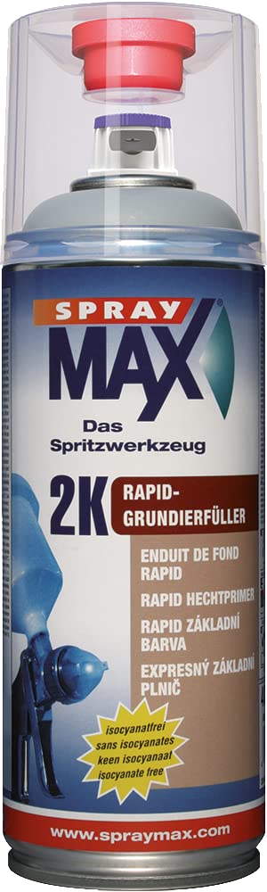 SprayMax 2K Rapid Grundierfüller grau (grundierung) 250 ml 684031 von Spray Max