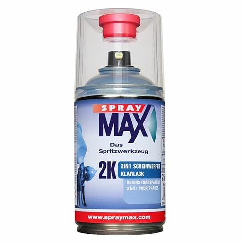 Spray Max Scheinwerferlack 2K 2in1 684068 250ml (Ersetzt Kwasny SprayMax 684099) von Spray Max